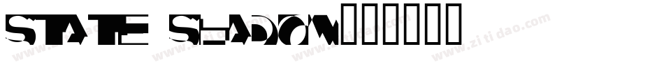 State Shadow字体转换